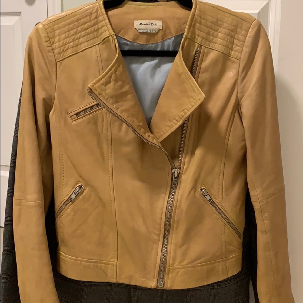 Massimo Dutti Leather jacket